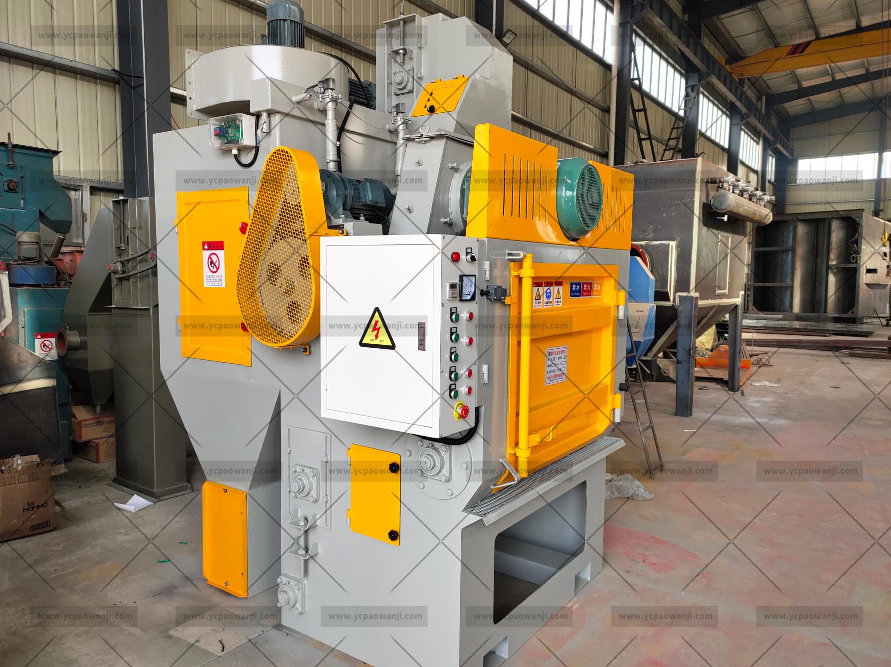 江蘇拋丸機除銹設備 怎樣正確地安裝履帶式拋丸機?