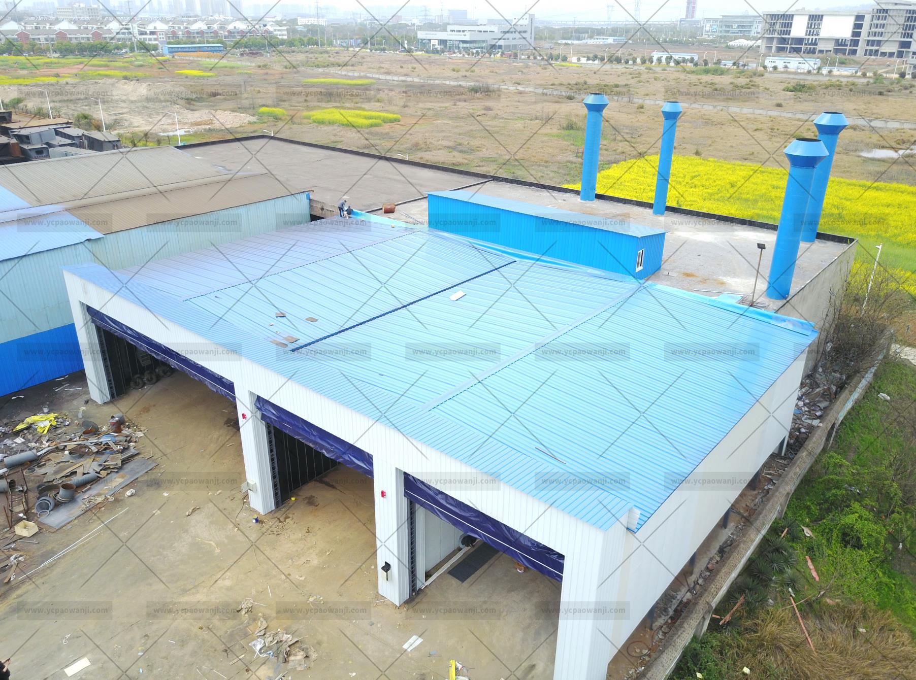 江蘇拋丸機(jī)除銹設(shè)備 1 噴砂房 1