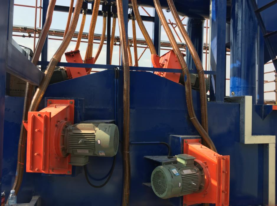 江蘇拋丸機(jī)除銹設(shè)備 發(fā)往徐州通過(guò)式拋丸機(jī)拋丸器如何調(diào)整?